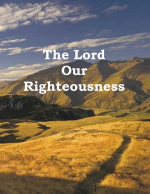 المسيح هو يهوه ,قراءة يهودية لــ (ارميا23::5-6) lord righteousness